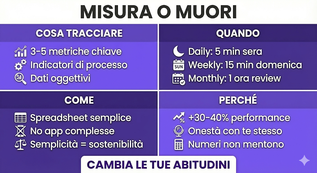 Infografica sul Tracking Essenziale