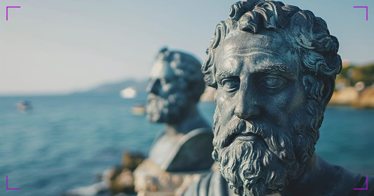 Busto di Seneca che testimonia le citazioni come Saggezza Stoica per la Vita Moderna