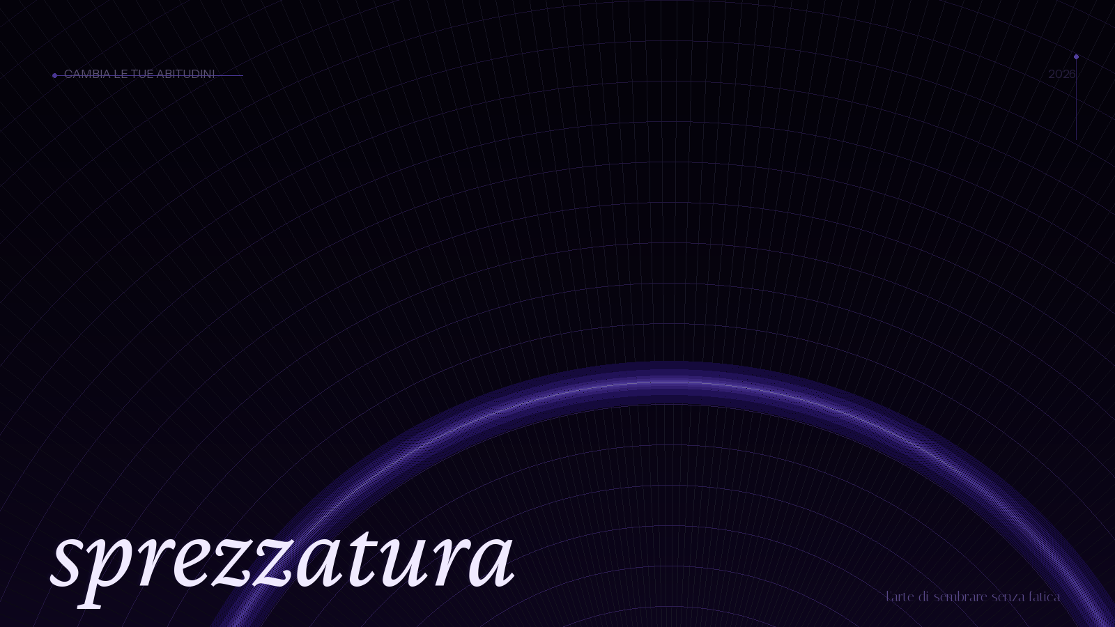 Sprezzatura — l'arte di far sembrare facile ciò che ha richiesto grande impegno