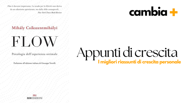 Flow Mihály Csikszentmihalyi - Riassunto del Libro